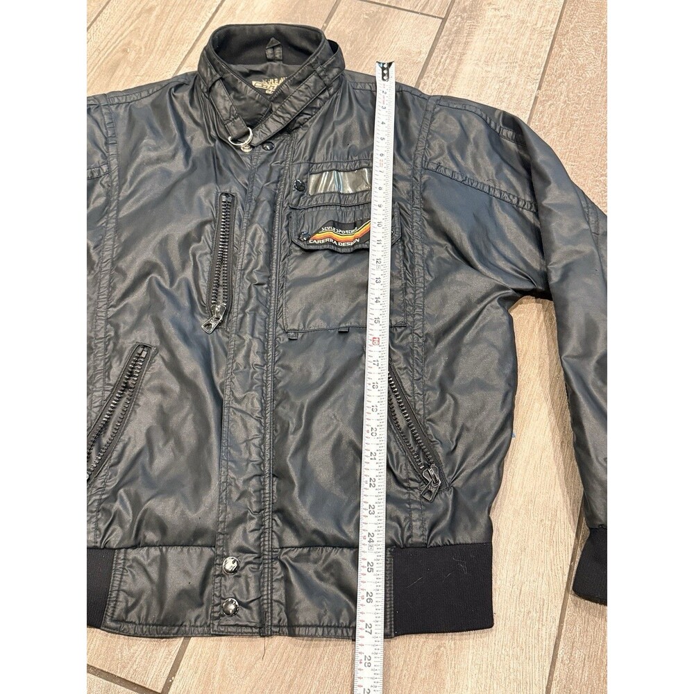 Authentic Vintage 1980s Style Auto Carrera Design Racing Jacket Adult Large - Picture 7 of 14